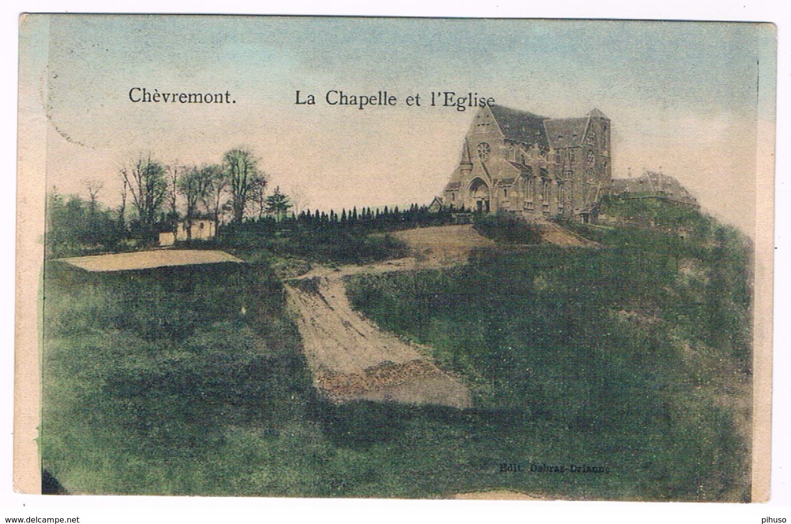 B-6471   CHEVREMONT : La Chapelle Et L'Eglise - Chaudfontaine
