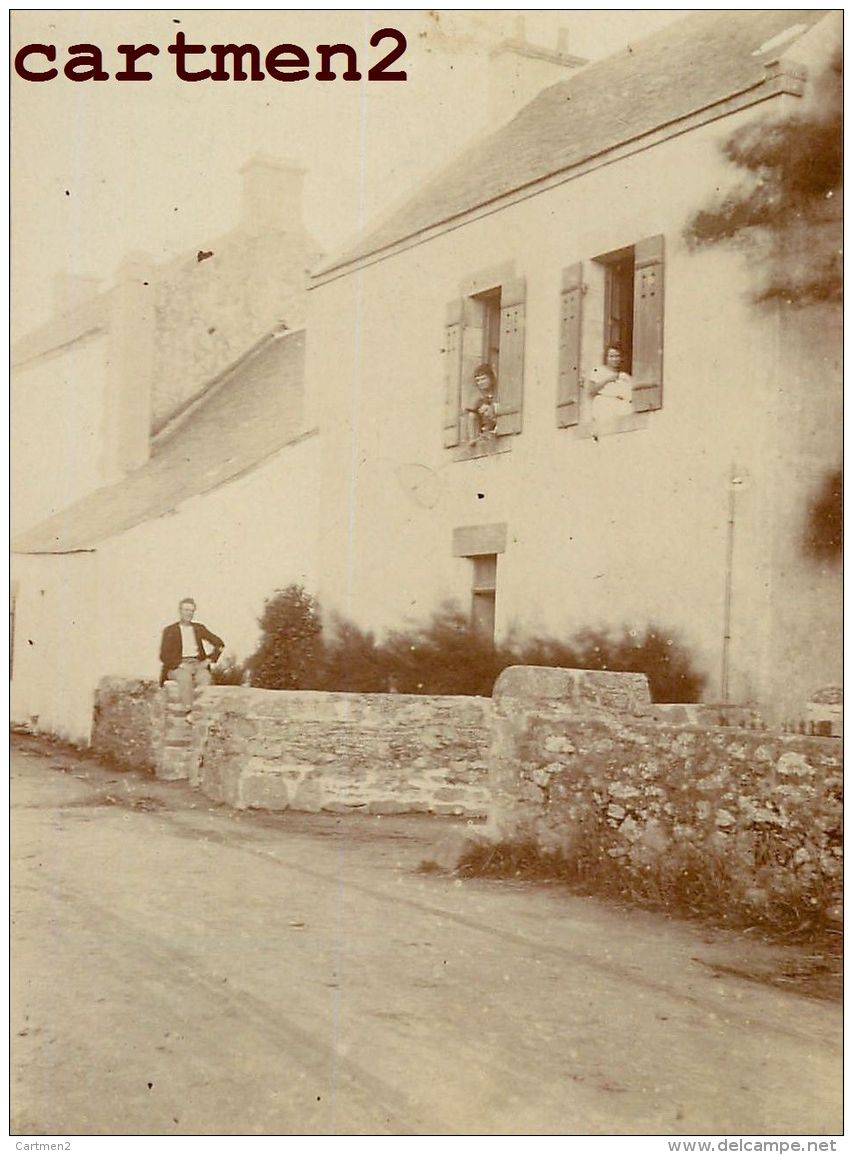 ARZON PORT-NAVALO OU QUIBERON ? VILLA A IDENTIFIER 56 MORBIHAN BRETAGNE 12 X 9 Cm - Other & Unclassified