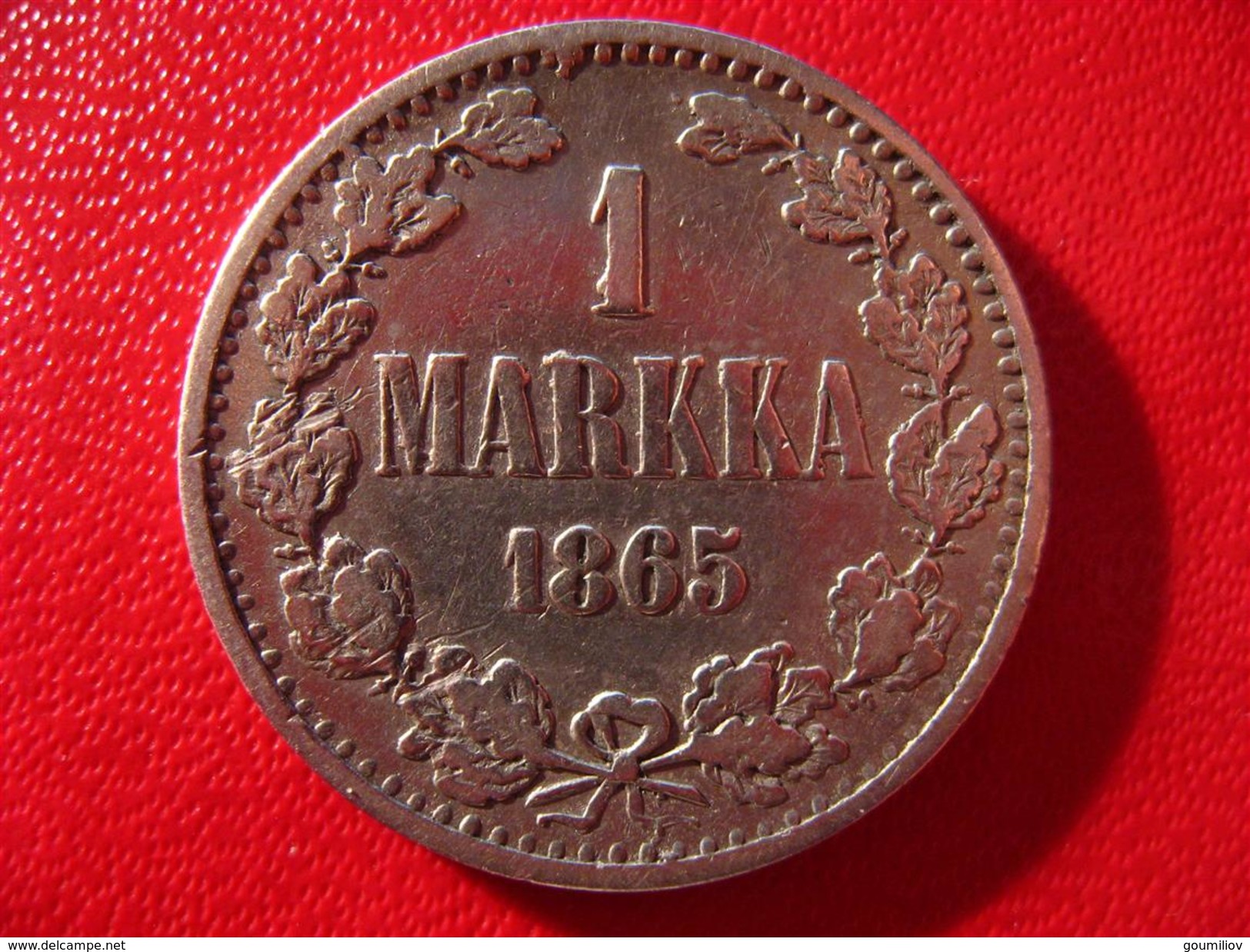 Finlande - 1 Markka 1865 3135 - Finlande