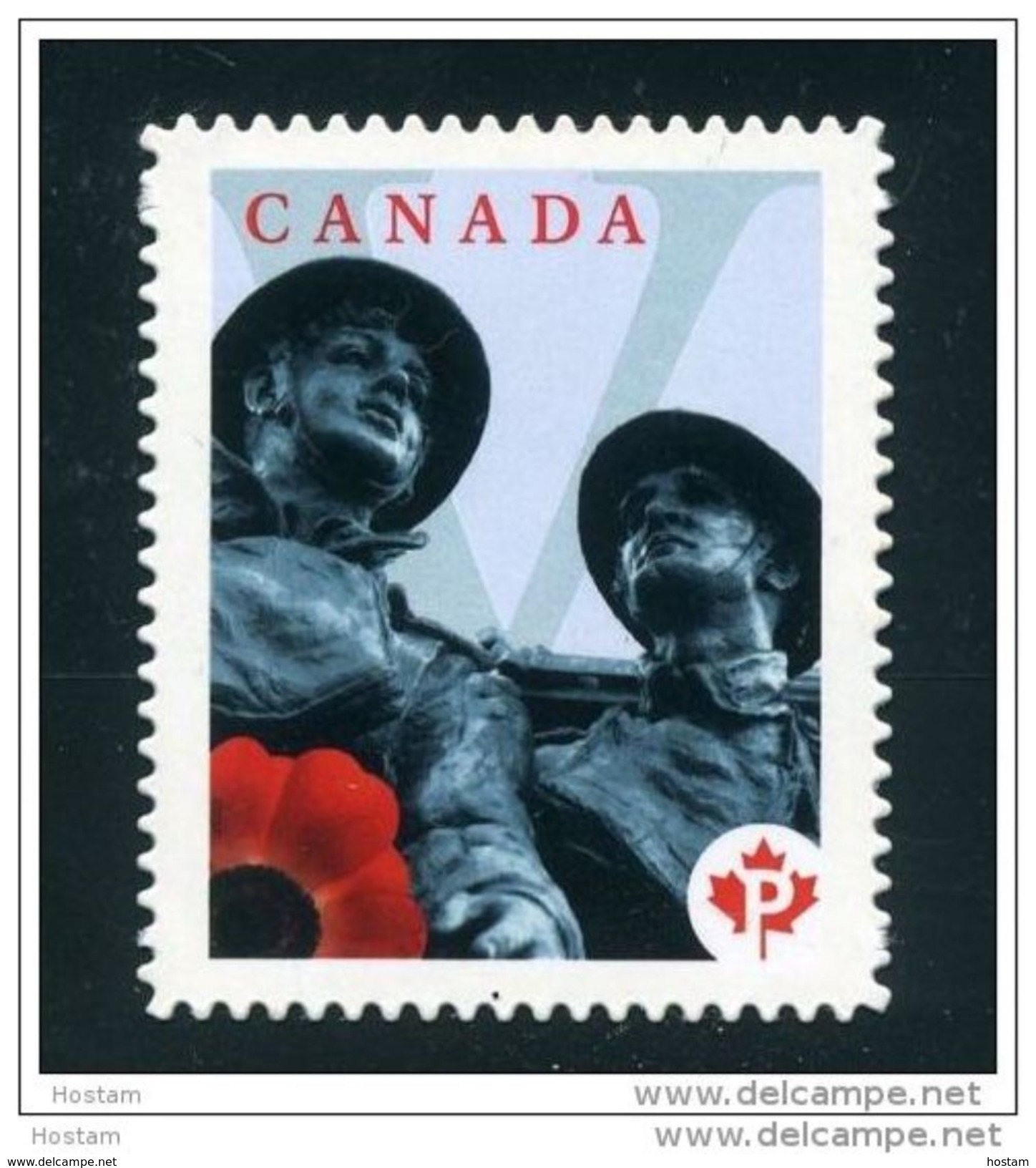 CANADA, 2009, # 2342i, LETS WE FORGET, From Quarterly Pack/Annual Collection - Timbres Seuls