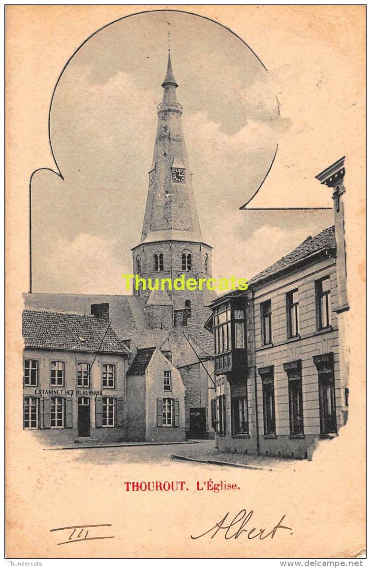 CPA  TORHOUT THOUROUT L'EGLISE - Torhout