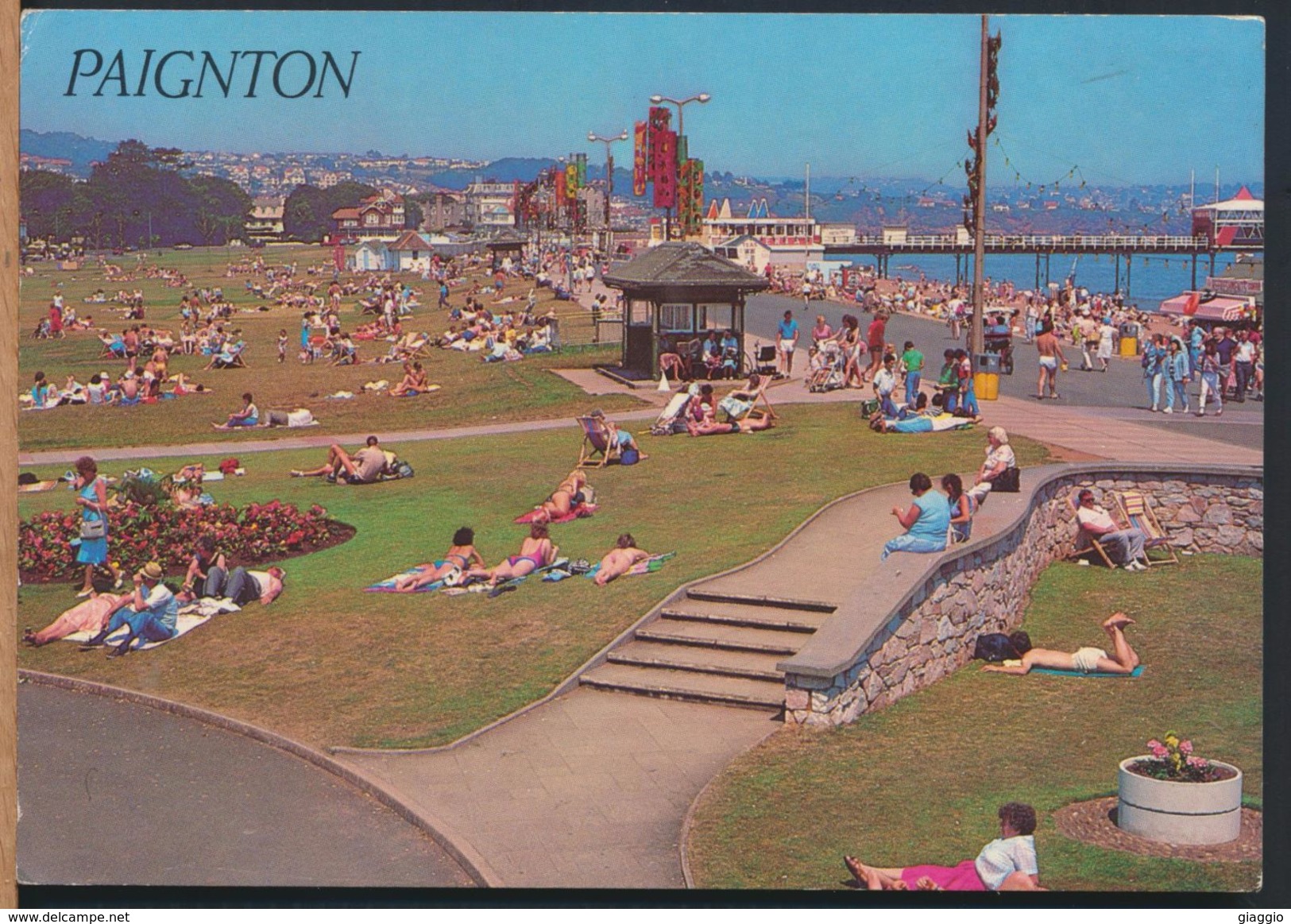 °°° 7550 - UK - PAIGNTON - THE PROMENADE - With Stamps °°° - Paignton