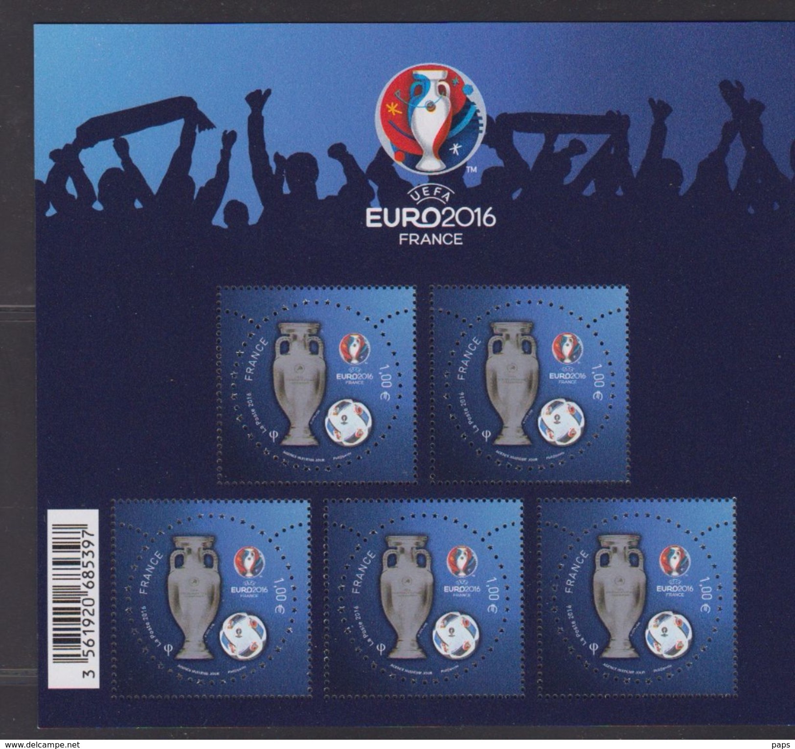 FRANCE-2016.BLOC N° 137** FOOTBALL EURO 2016 - Neufs