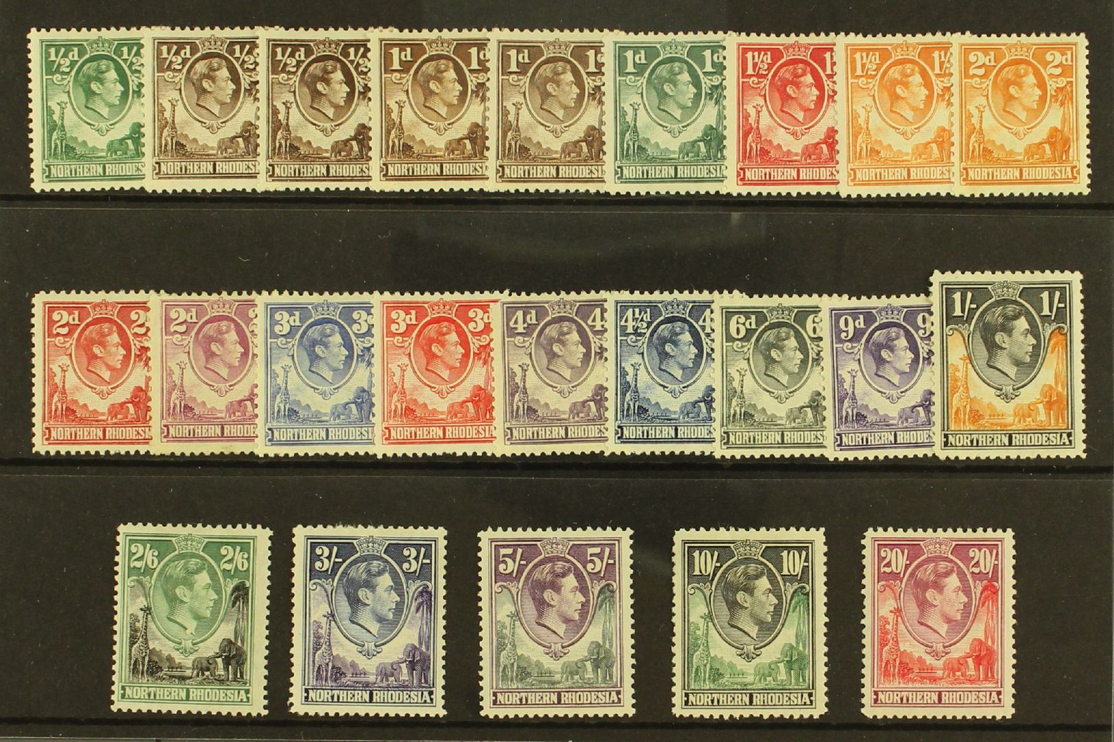 7544 NORTHERN RHODESIA - Northern Rhodesia (...-1963)