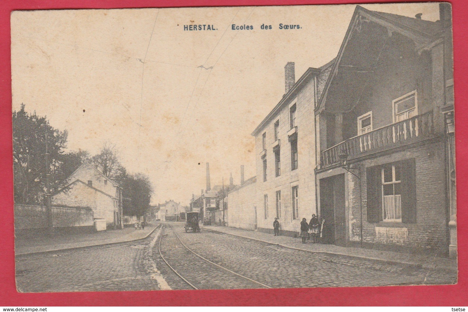 Herstal - Ecole Des Soeurs - 1906 ( Voir Verso ) - Herstal