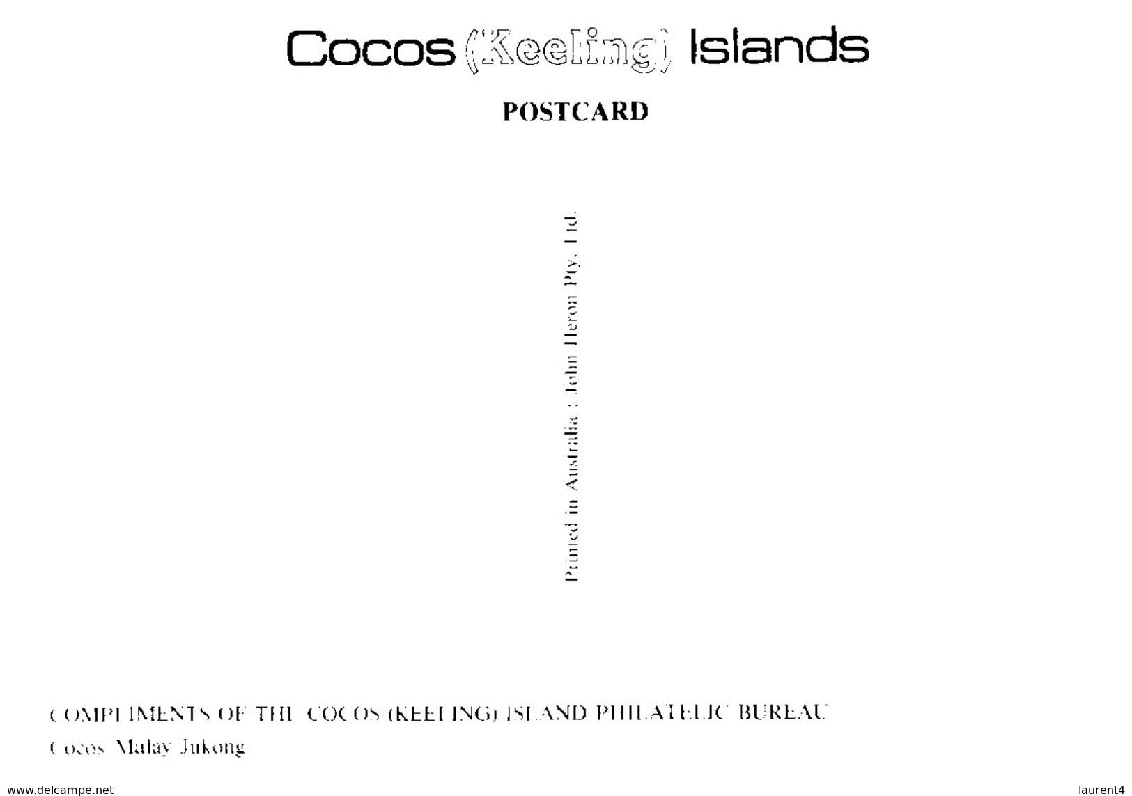 (PF 200) Cocos Islands (Australia) - Kokosinseln (Keeling Islands)