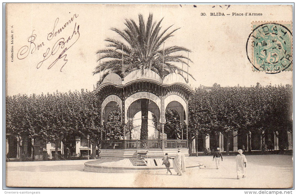 ALGERIE - BLIDA - La Place D'armes - Blida