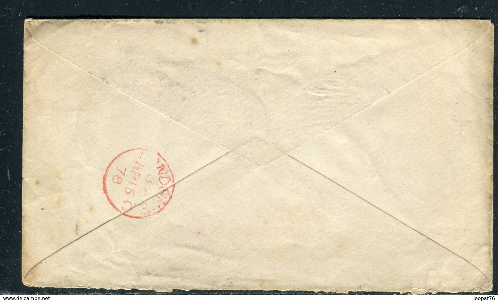 Grande Bretagne - Enveloppe De Londres En 1878 - Ref S12 - Storia Postale