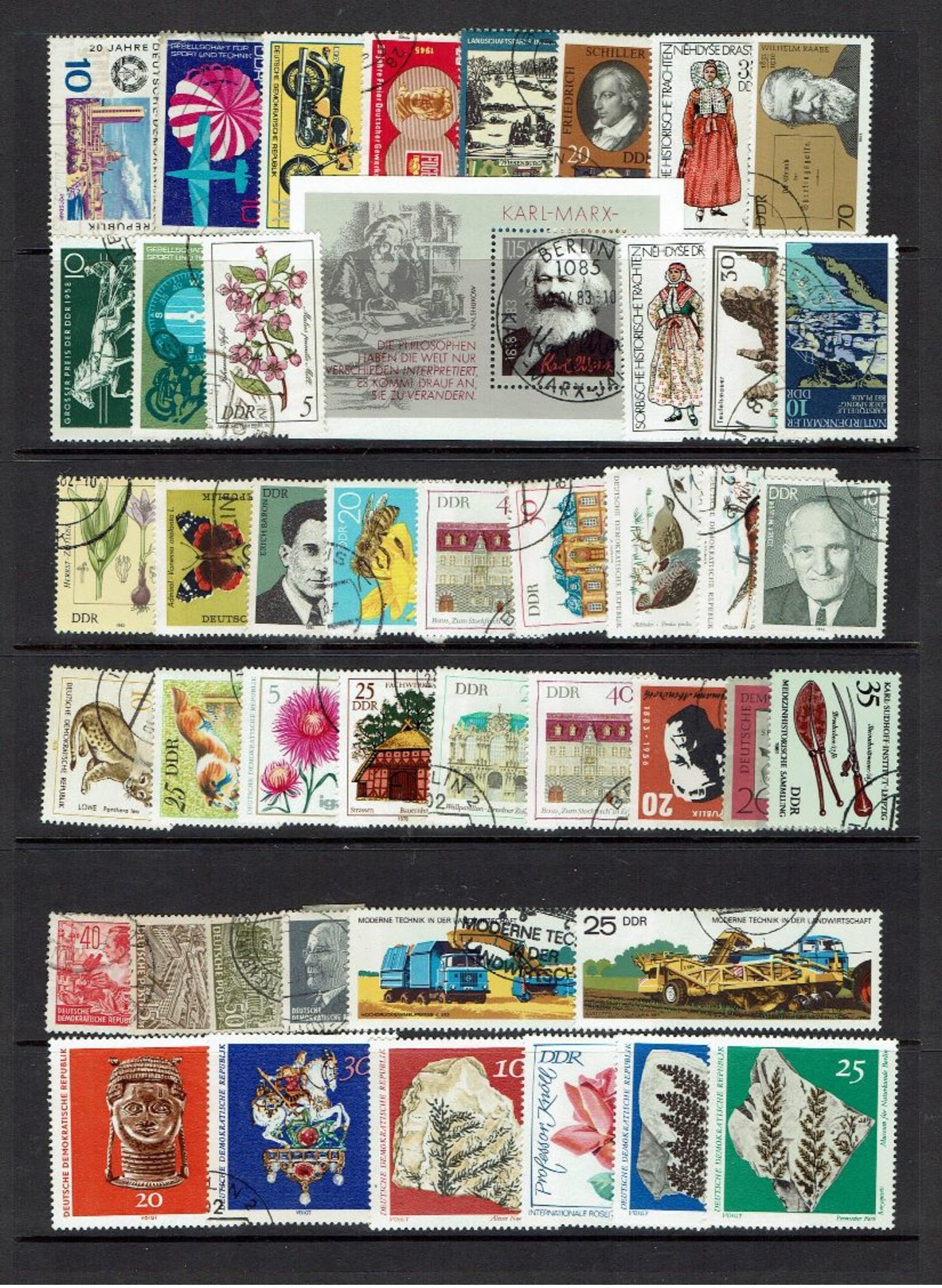 GERMANY...DDR...mixed Condition...mostly Used - Lots & Kiloware (mixtures) - Max. 999 Stamps