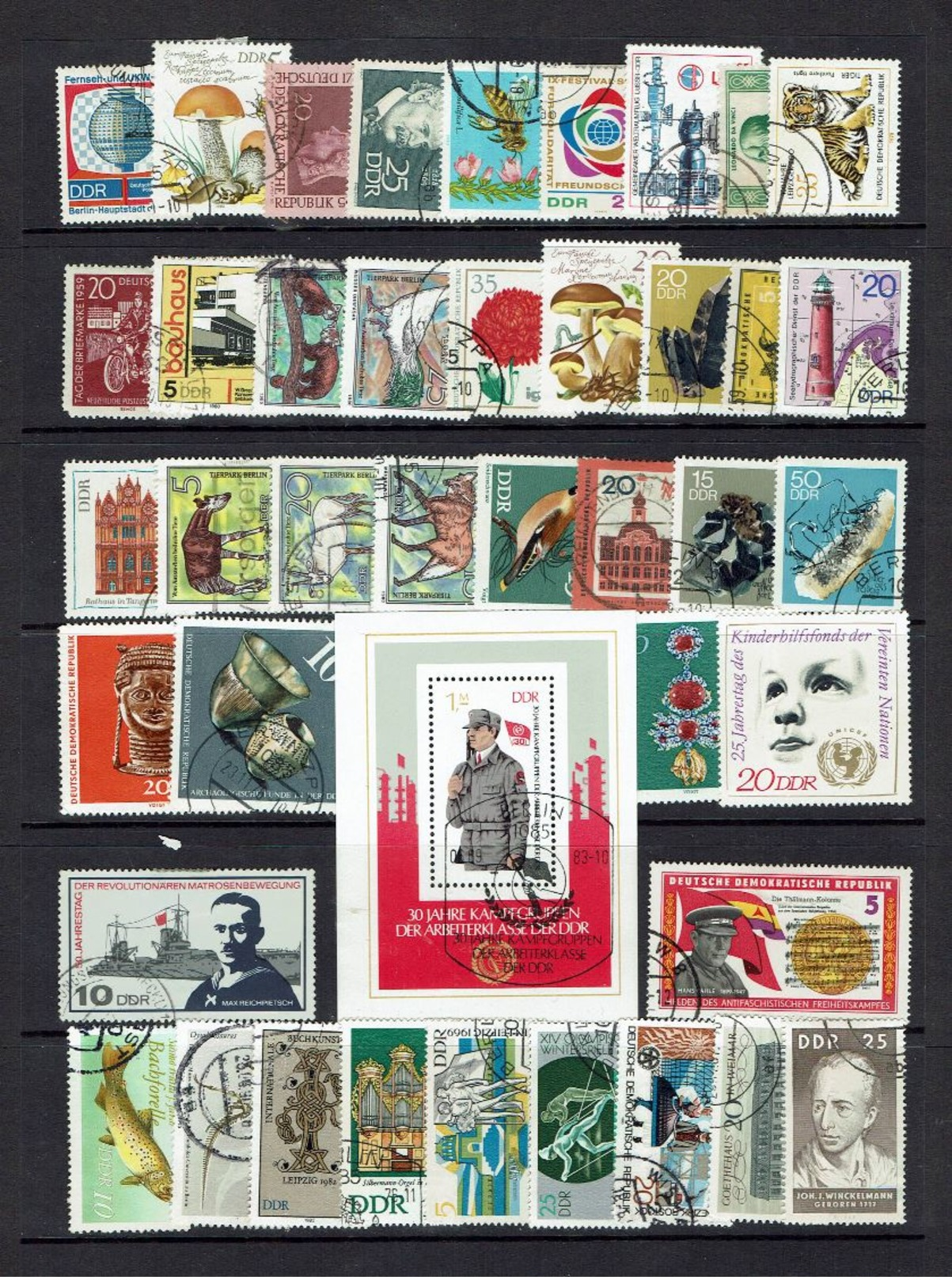 GERMANY...DDR...mixed Condition...mostly Used - Lots & Kiloware (mixtures) - Max. 999 Stamps