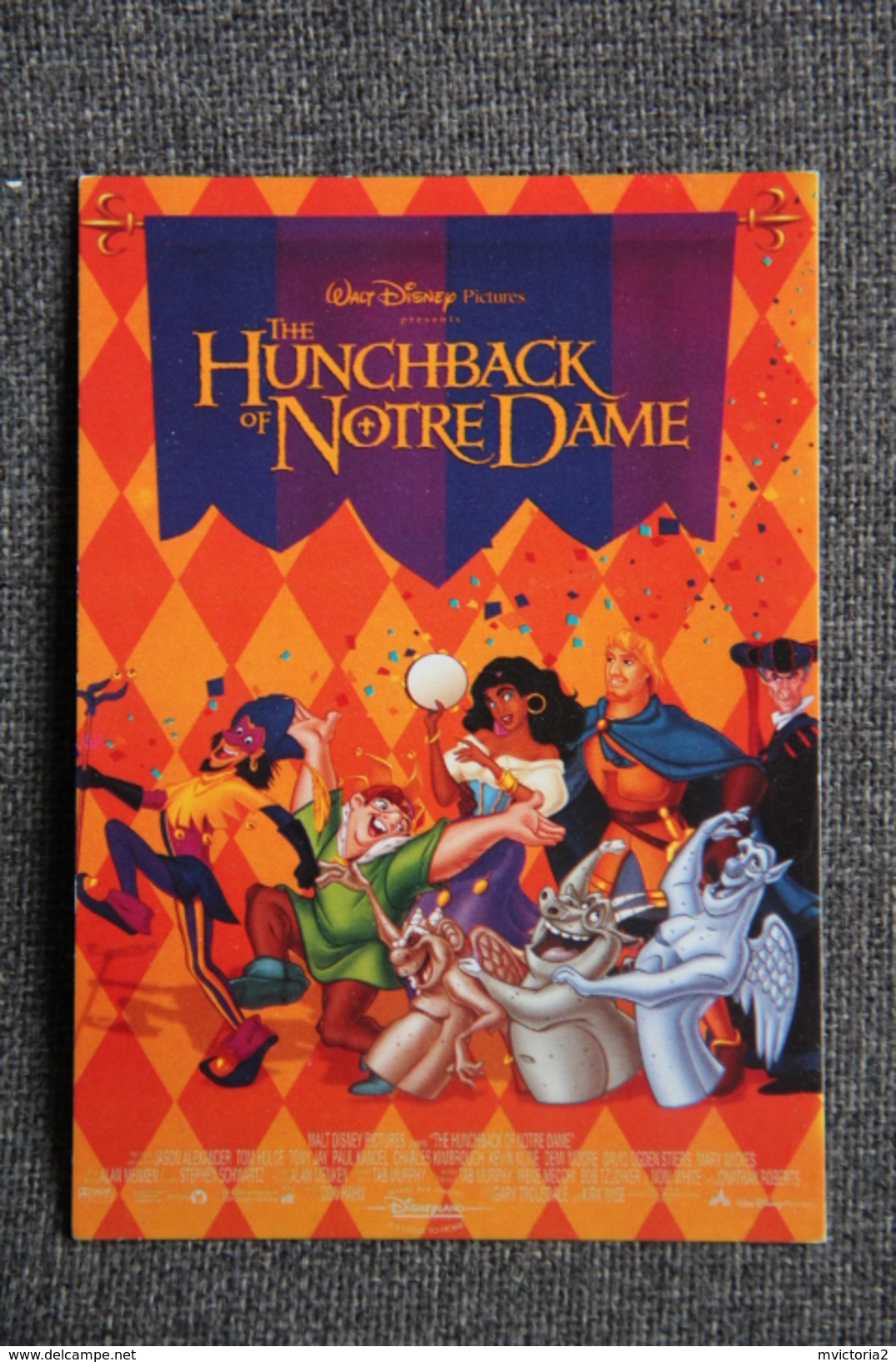 LE BOSSU DE NOTRE DAME - Affiches Sur Carte