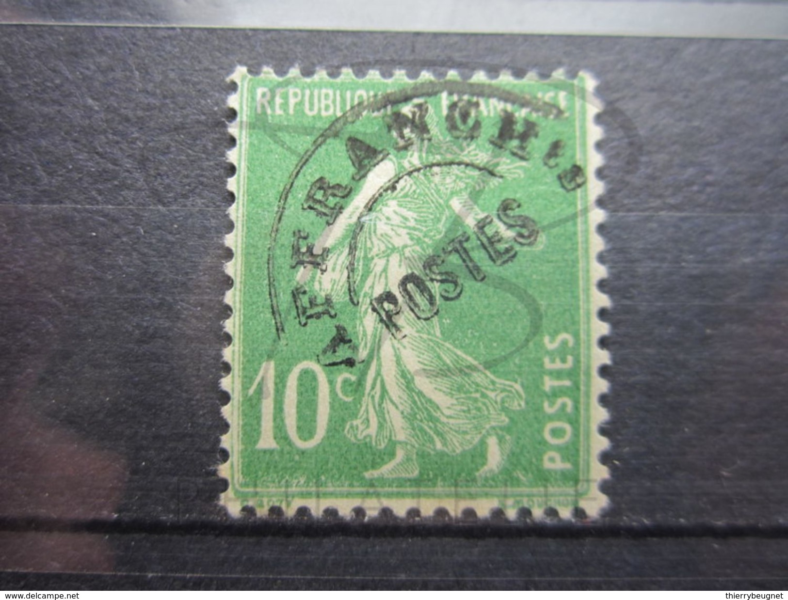 VEND BEAU TIMBRE PREOBLITERE DE FRANCE N° 51 , " A " SANS BARRE !!! - 1893-1947