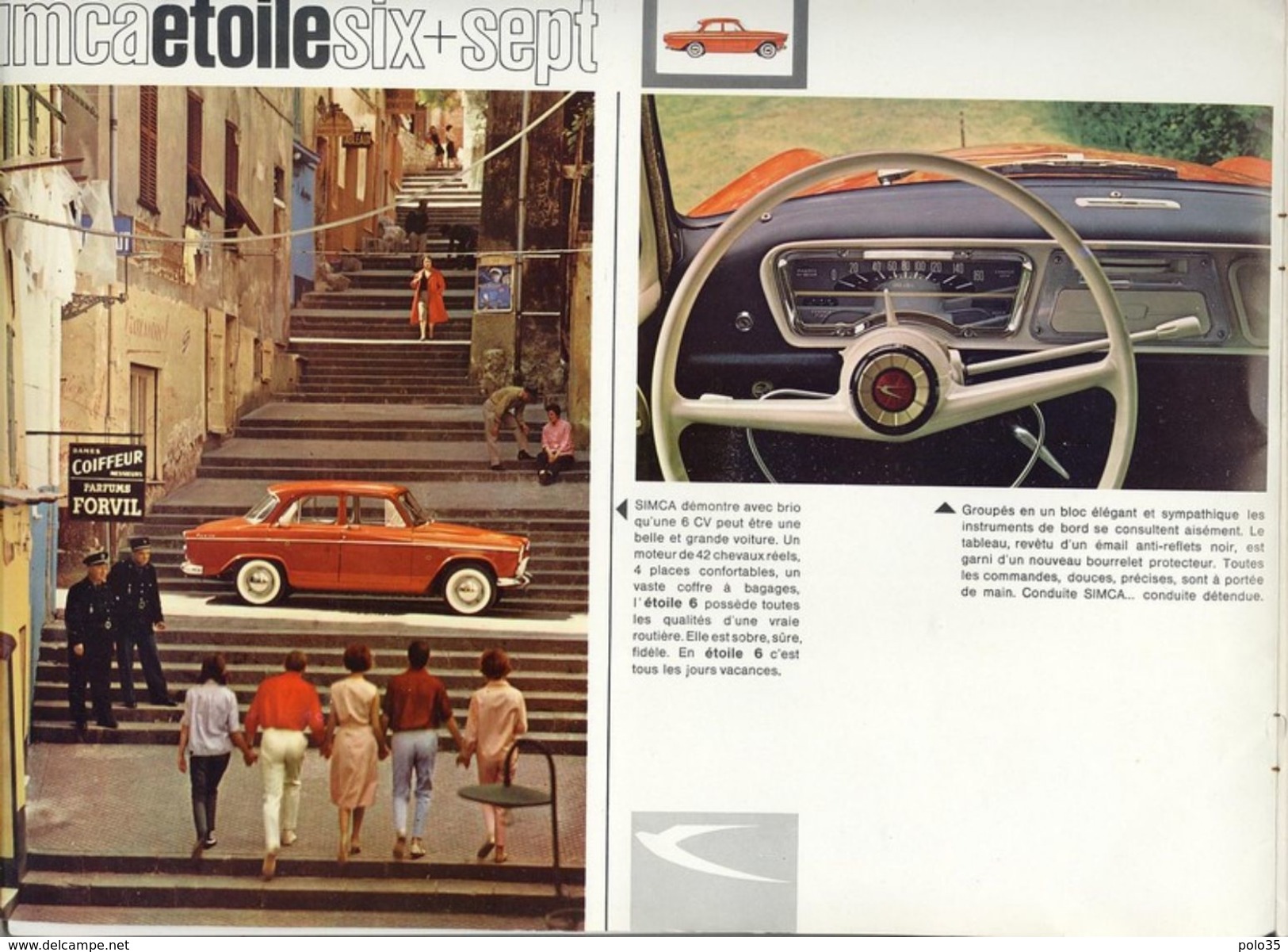 Automobilia. Simca..  Catalogue Commercial Gamme Années 1960  - VR_B1 - 1950 - ...