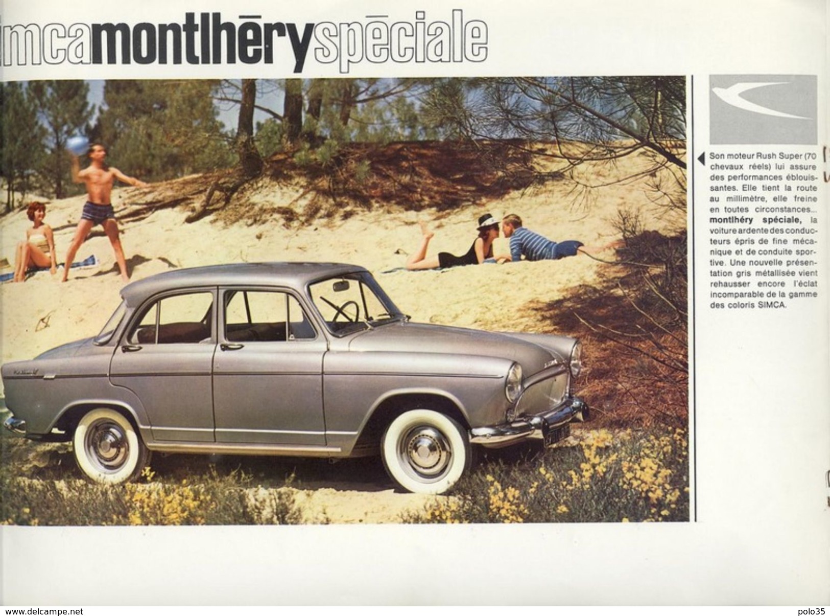 Automobilia. Simca..  Catalogue Commercial Gamme Années 1960  - VR_B1 - 1950 - ...