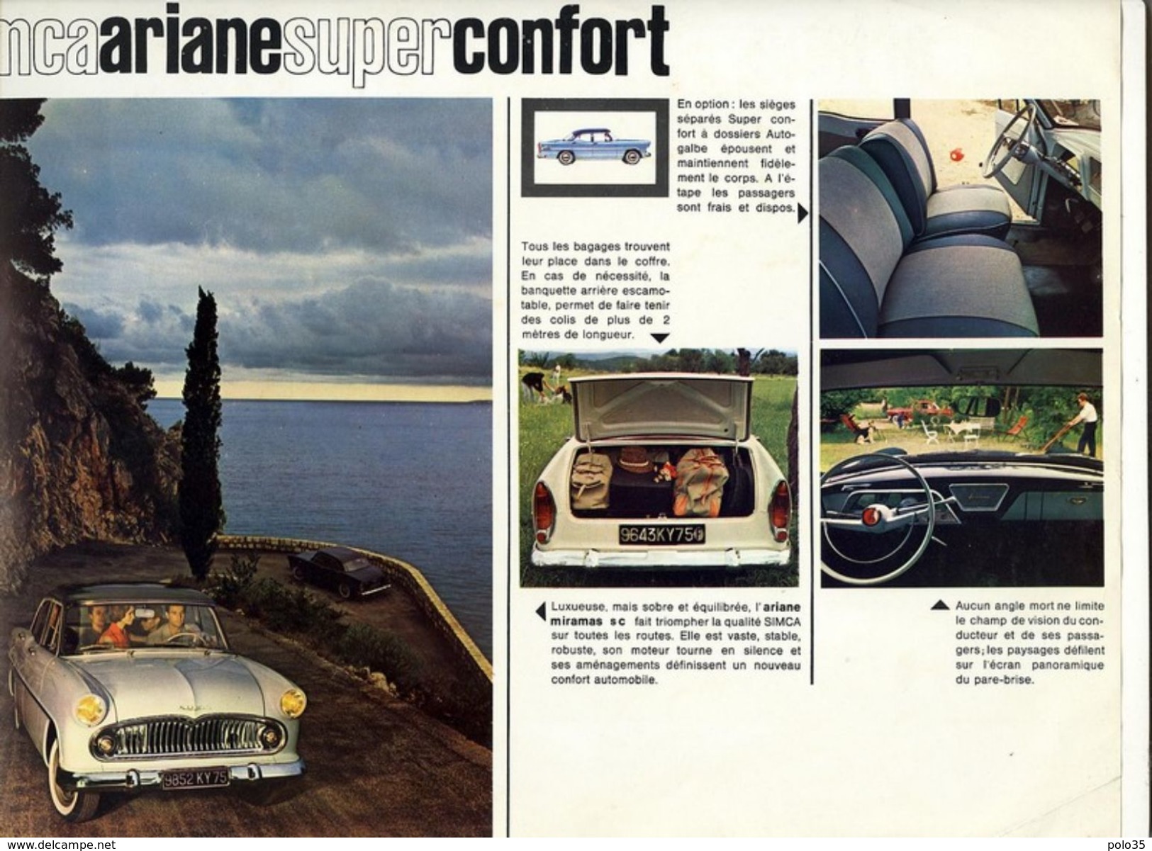 Automobilia. Simca..  Catalogue Commercial Gamme Années 1960  - VR_B1 - 1950 - ...