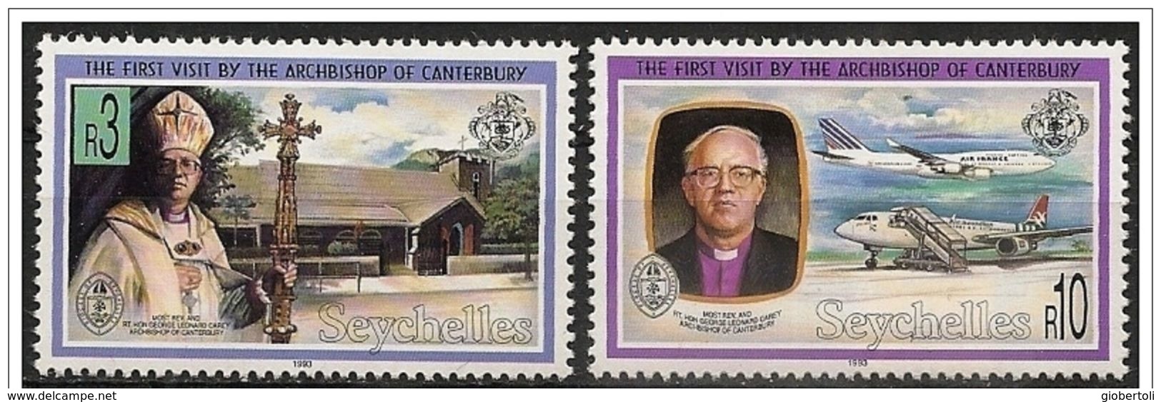 Seychelles: Arcivescovo Di Canterbury, Archbishop Of Canterbury, Archevêque De Canterbury - Christentum