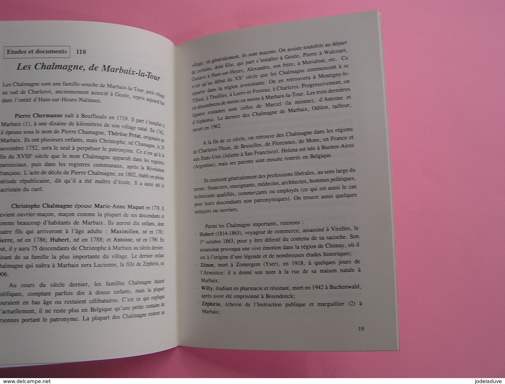 SAMBRE & HEURE N° 51 Régionalisme Thudinie Thuin Bain Leroux Ernotte Artiste Wotquenne Chalamagne Marbaix la Tour Vinet