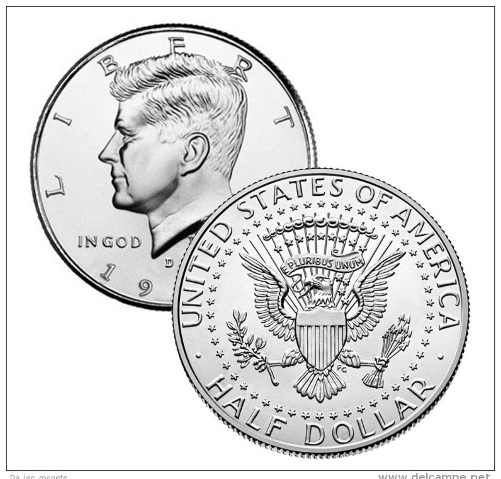 Half Dollar Kennedy USA Etats-Unis 1998 DENVER BU - 1964-…: Kennedy