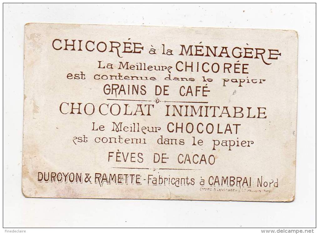 Chromo - Chocolat Duroyon &amp; Ramette - Le Photographe - Duroyon & Ramette