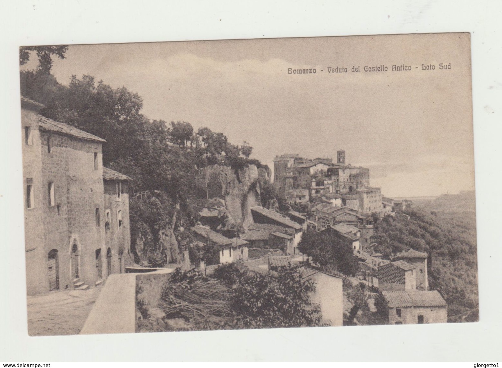 BOMARZO - VEDUTA DEL CASTELLO ANTICO - LATO SUD - CARTOLINA NON VIAGGIATA - ITALY POSTCARD - Viterbo