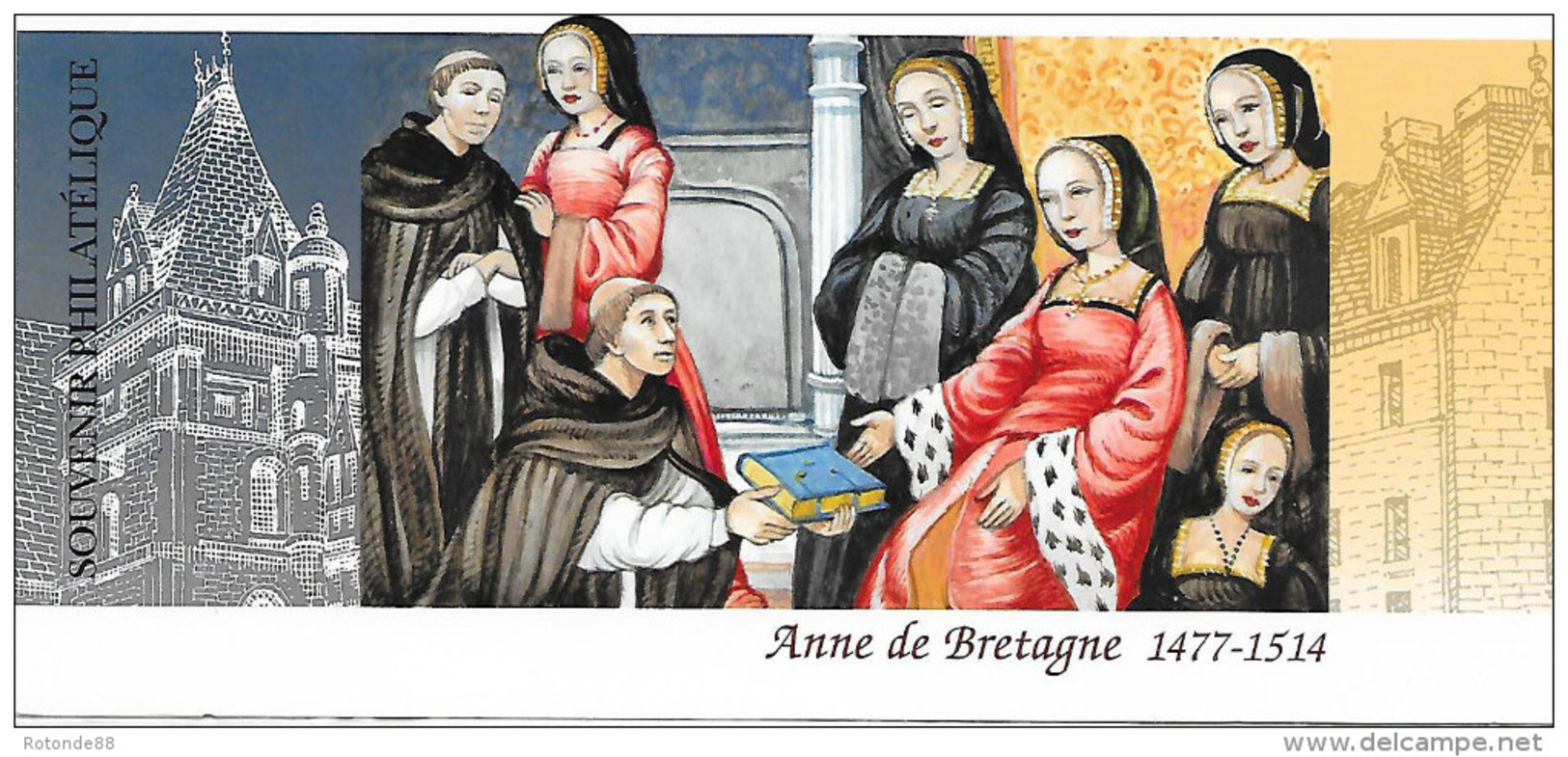 Souvenir Neuf Sous Blister "  ANNE DE BRETAGNE " - Souvenir Blocks & Sheetlets