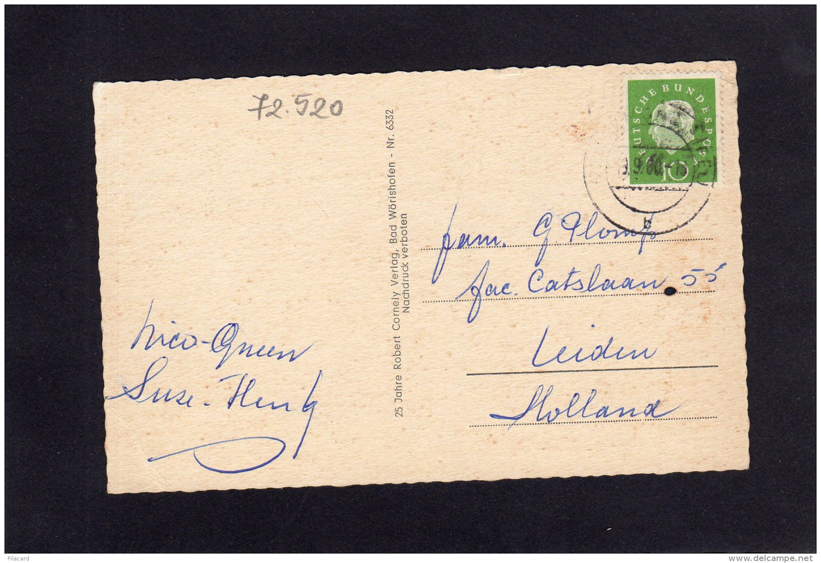 72520   Germania,   Gruss Aus  Dem  Luftkurort Gemund/Eifel,  VG  1960 - Bitburg