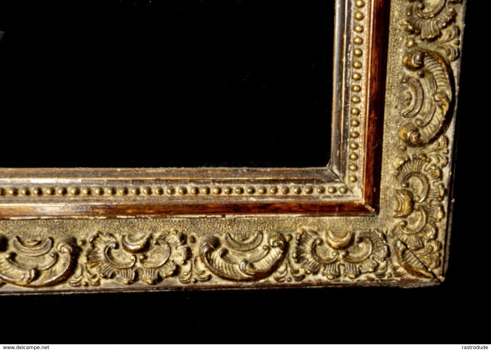 XVIII C. French Neoclassical Carved Wood Frame - Other & Unclassified