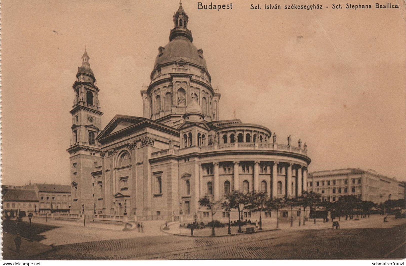 AK Budapest Szt. Istvan Szekesegyhaz Sct. Stephans Basilica Kirche Hungary Ungarn Hongrie Hungaria Magyarorszag - Ungarn