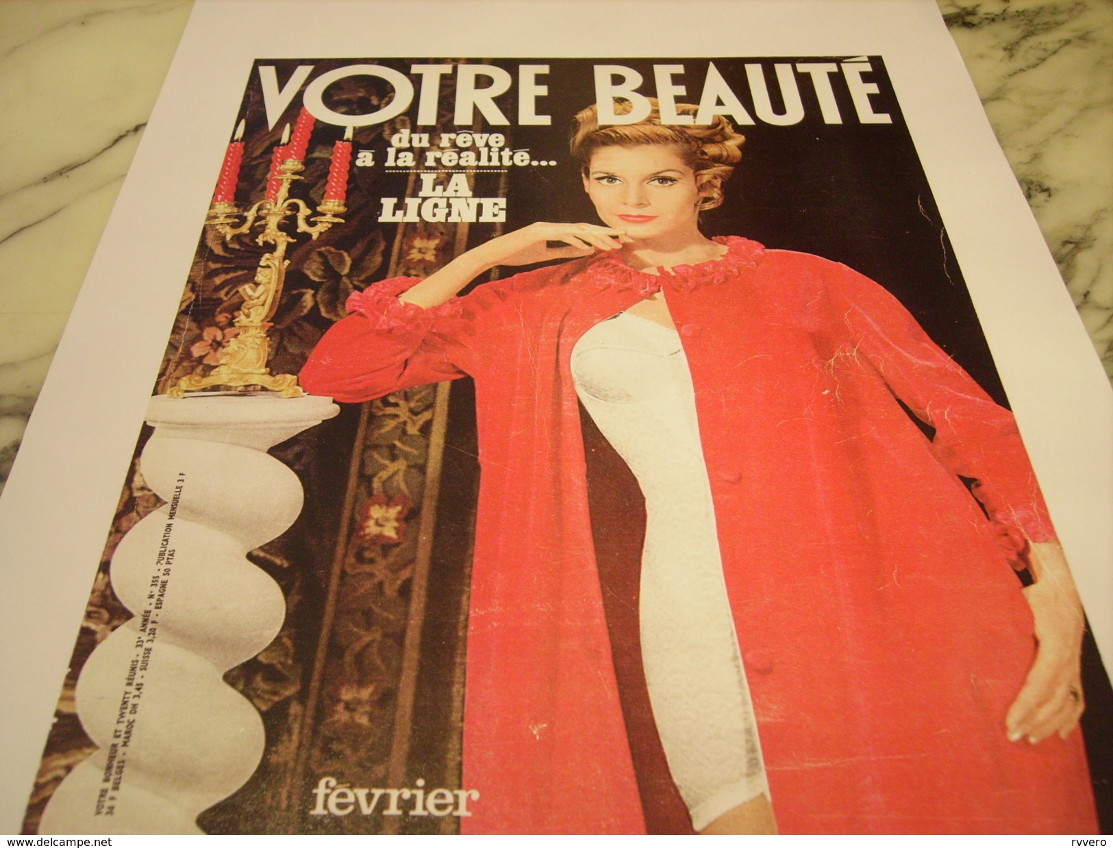 ANCIENNE PUBLICITE  VOTRE BEAUTE 1965 - Autres & Non Classés