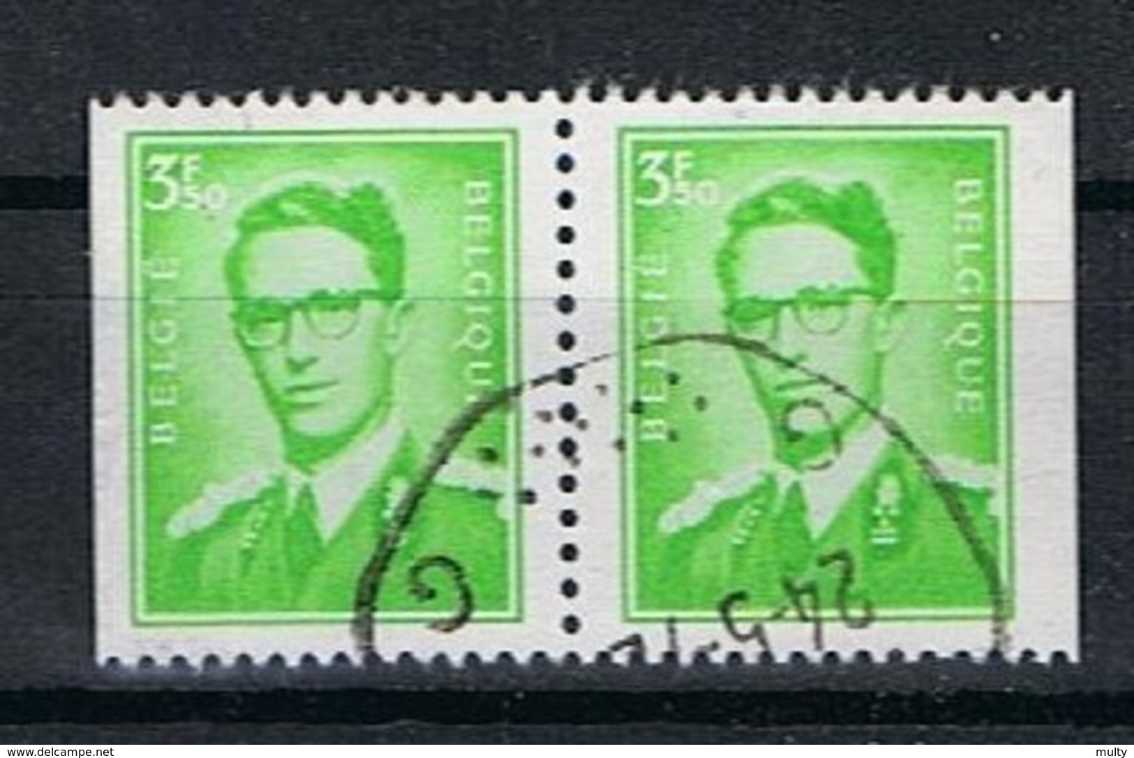 Belgie OCB 1563d (0) - 1953-1972 Bril