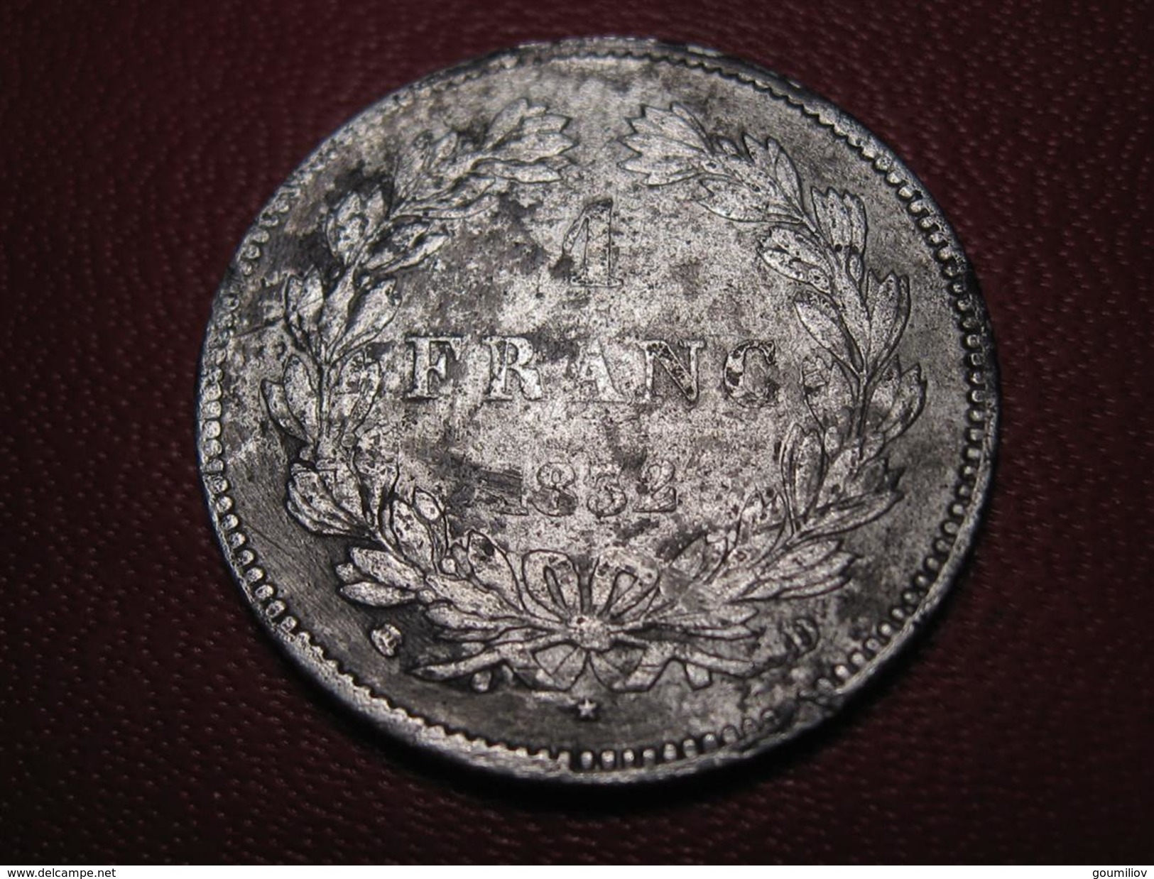 1 Franc Louis-Philippe 1832 D Lyon 5950 - 1 Franc