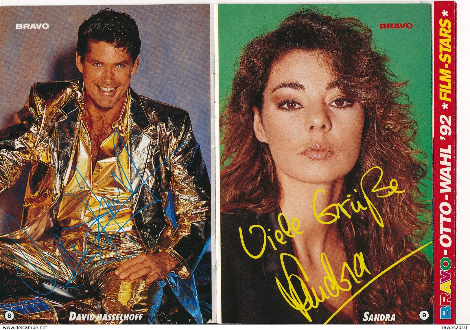 Bravo 1992 Otto-Wahl Autogrammbuch TV-, Film-, Sport-Stars Und Pop-Sänger - Kids & Teenagers