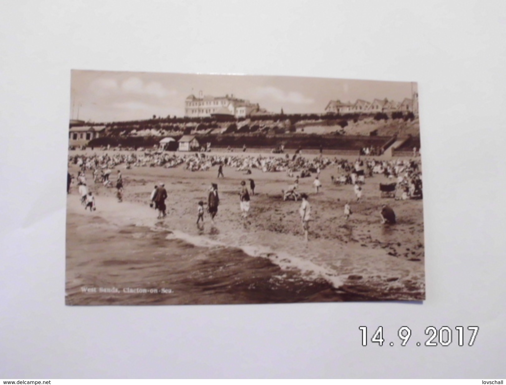 Clacton-on-Sea. - West Sands. (6 - 5 - 1928) - Clacton On Sea