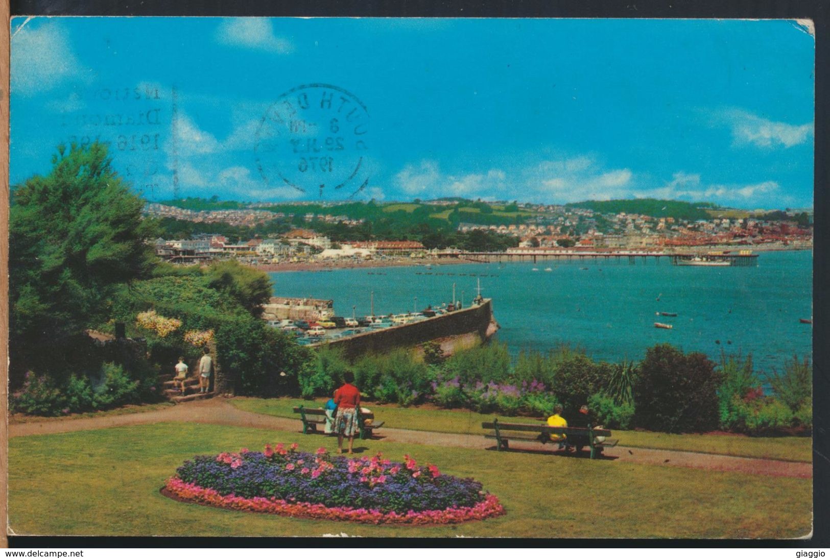 °°° 7585 - UK - PAIGNTON - RAVENSWOOD GARDENS - 1976 With Stamps °°° - Paignton