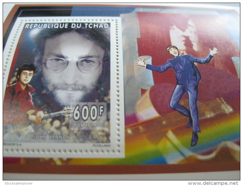 Chad-1996-famous People-John Lennon-MI.1282A - Chad (1960-...)