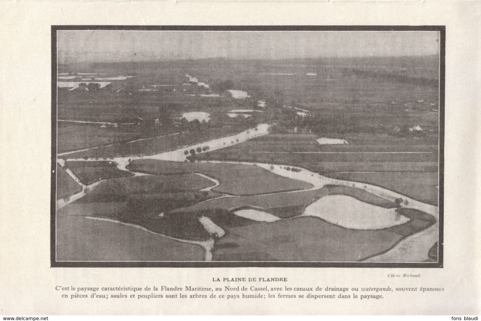 1942 - Iconographie - Cassel (Nord) - La Plaine De Flandre Au Nord - FRANCO DE PORT - Unclassified