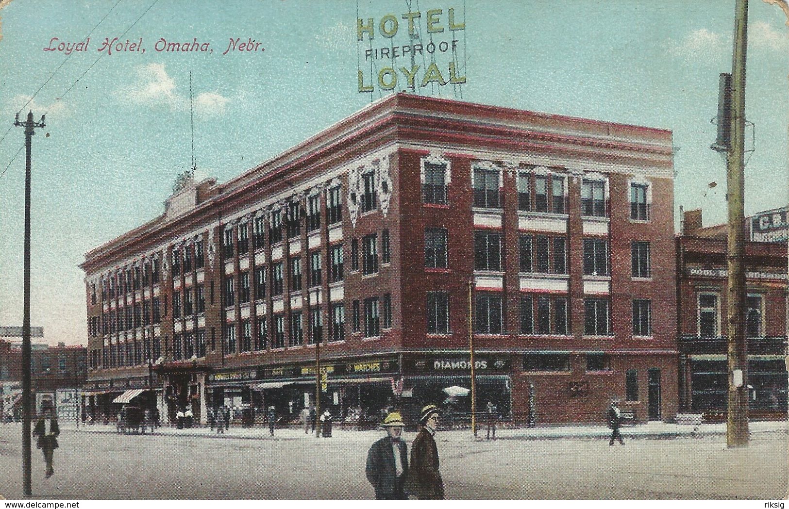 Loyal Hotel - Omaha Nebraska  S-3922 - Omaha