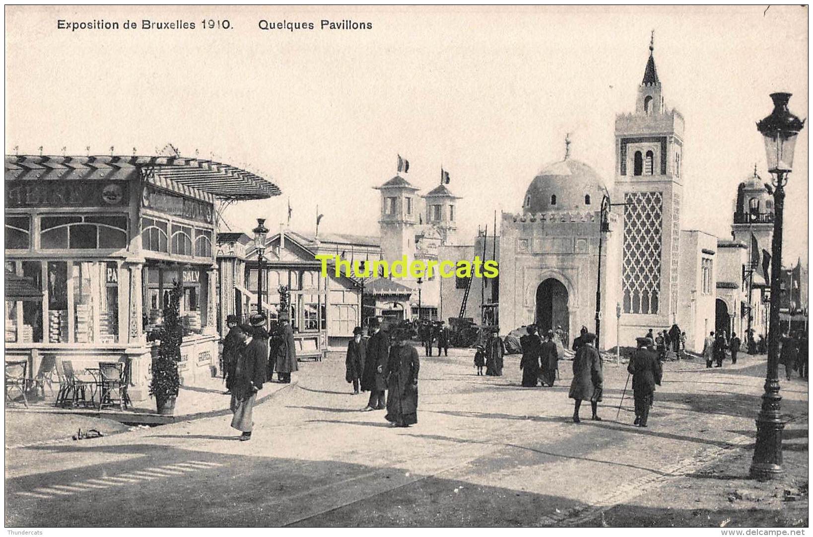 CPA  EXPOSITION UNIVERSELLE DE BRUXELLES 1910  QUELQUES PAVILLONS - Expositions Universelles