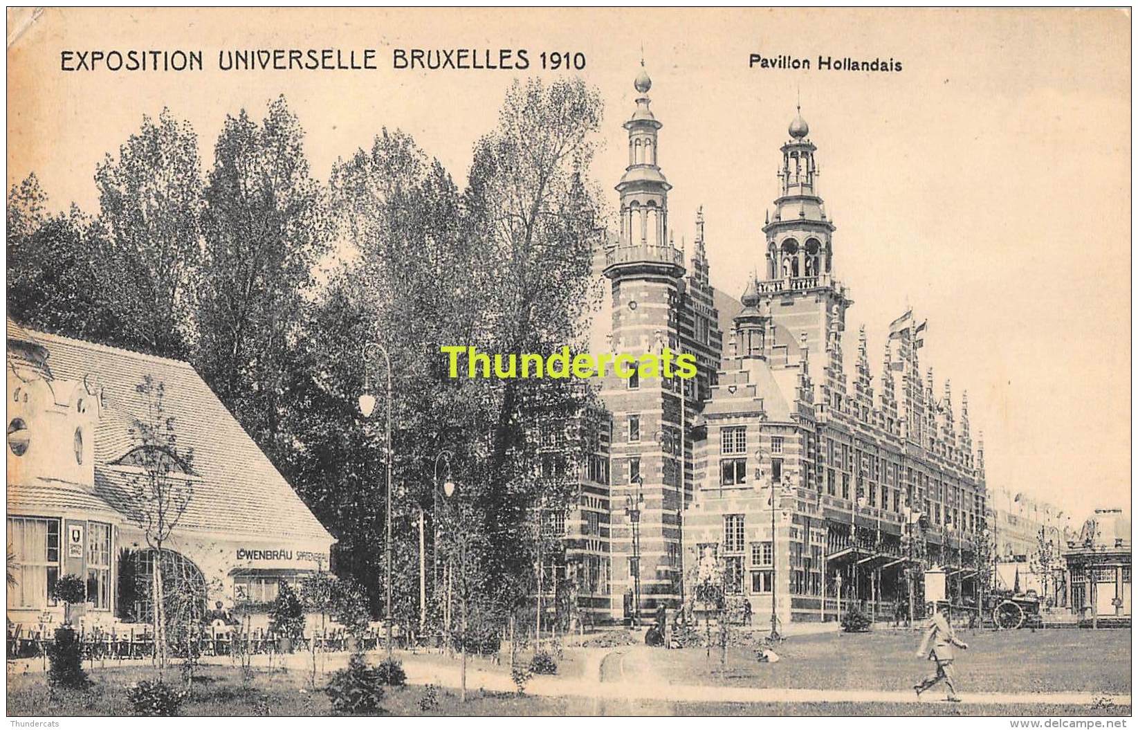 CPA  EXPOSITION UNIVERSELLE DE BRUXELLES 1910  LE PAVILLON HOLLANDAIS - Expositions Universelles