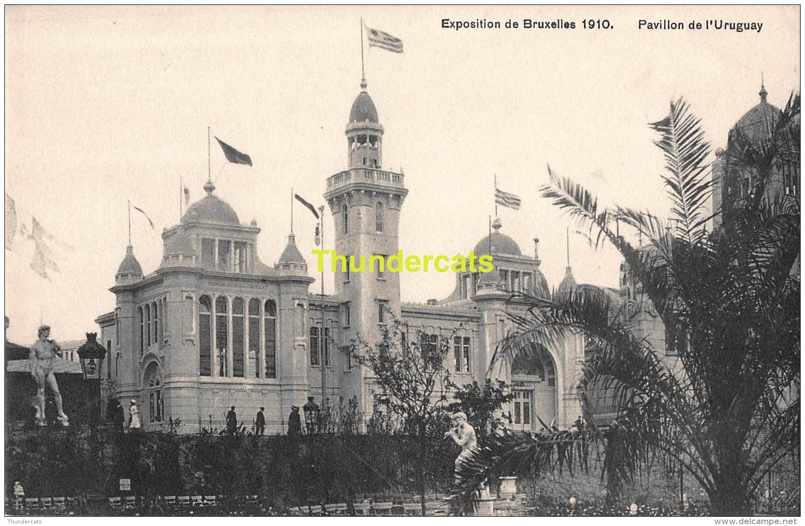 CPA  EXPOSITION UNIVERSELLE DE BRUXELLES 1910  LE PAVILLON D'URUGUAY - Expositions Universelles