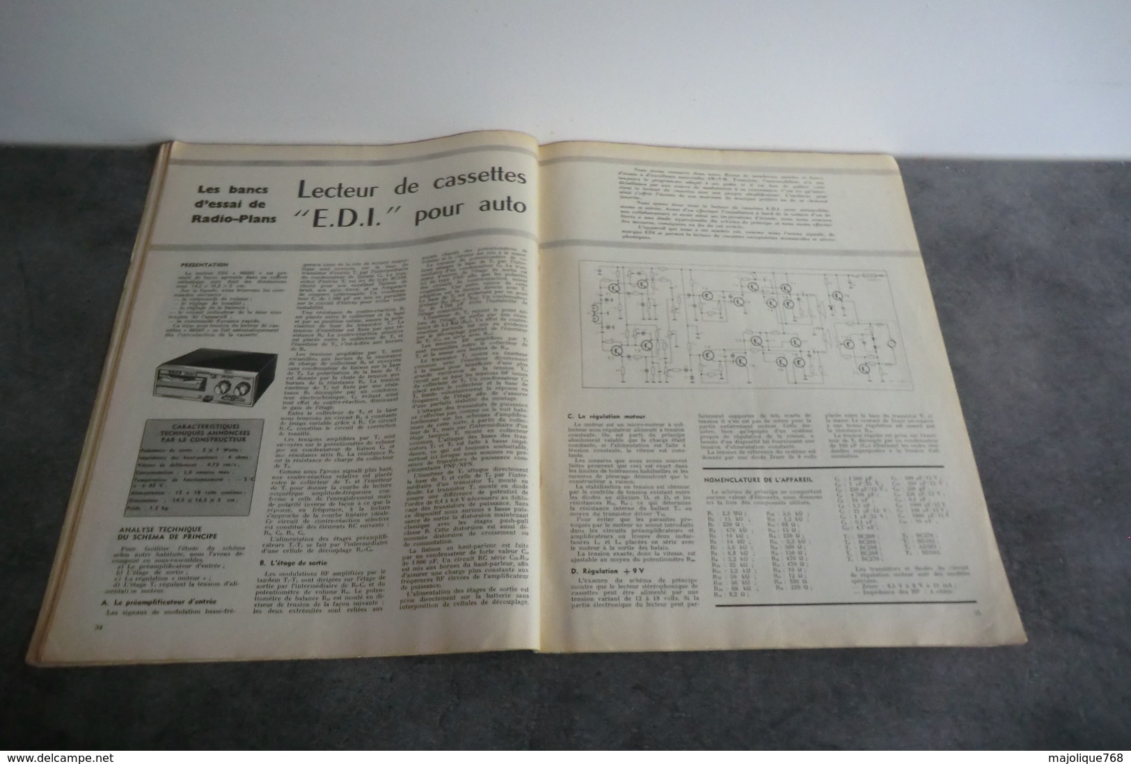 Revue Radio Plans - N°287 - Octobre 1971 - - Literatuur & Schema's