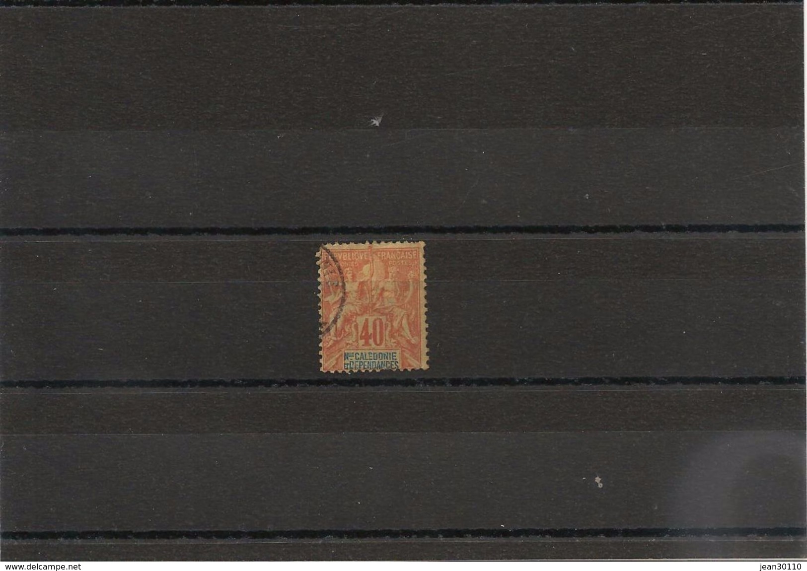 NOUVELLE CALEDONIE Année 1892 N°Y/T : 50 Oblitéré Côte: 14,00 &euro; - Gebraucht