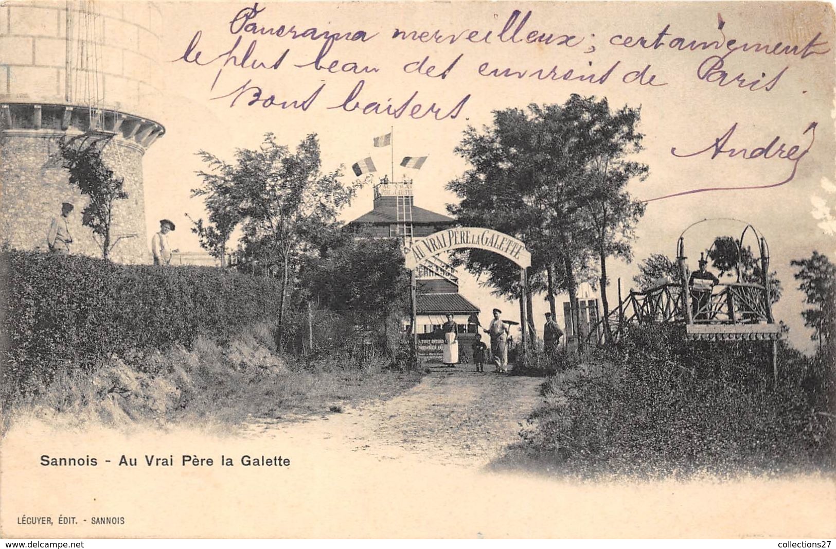 95-SANNOIS- AU VRAI PERE LA GALETTE - Sannois