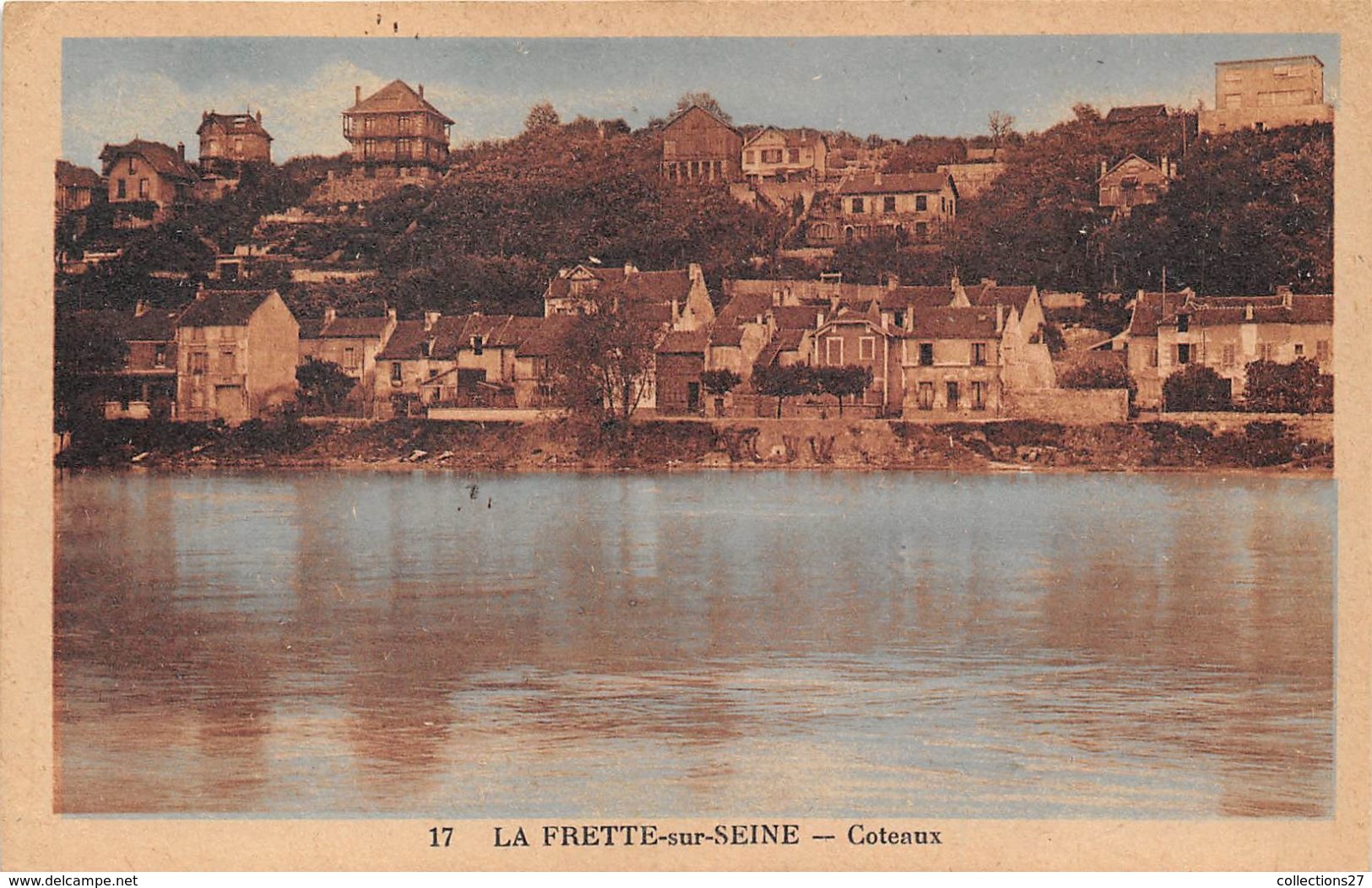 95-LA FRETTE-SUR-SEINE- COTEAUX - La Frette-sur-Seine