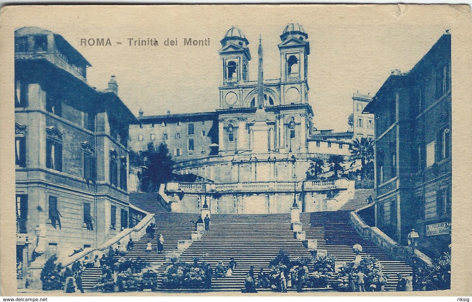 Roma - Trinita Dei Monti.    Italy  S-3937 - Other & Unclassified