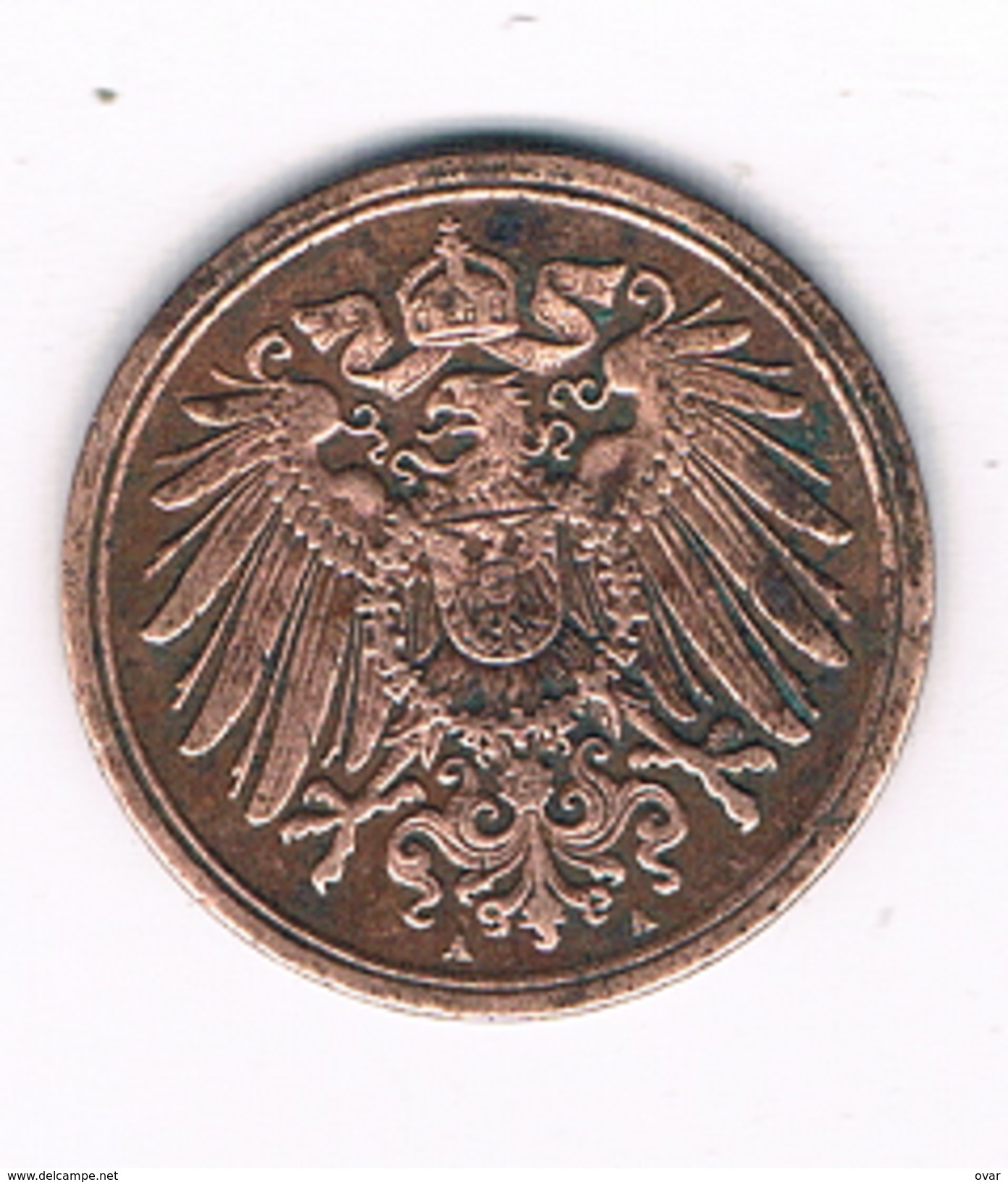 1 PFENNIG 1911 A  DUITSLAND /578E/ - 1 Pfennig