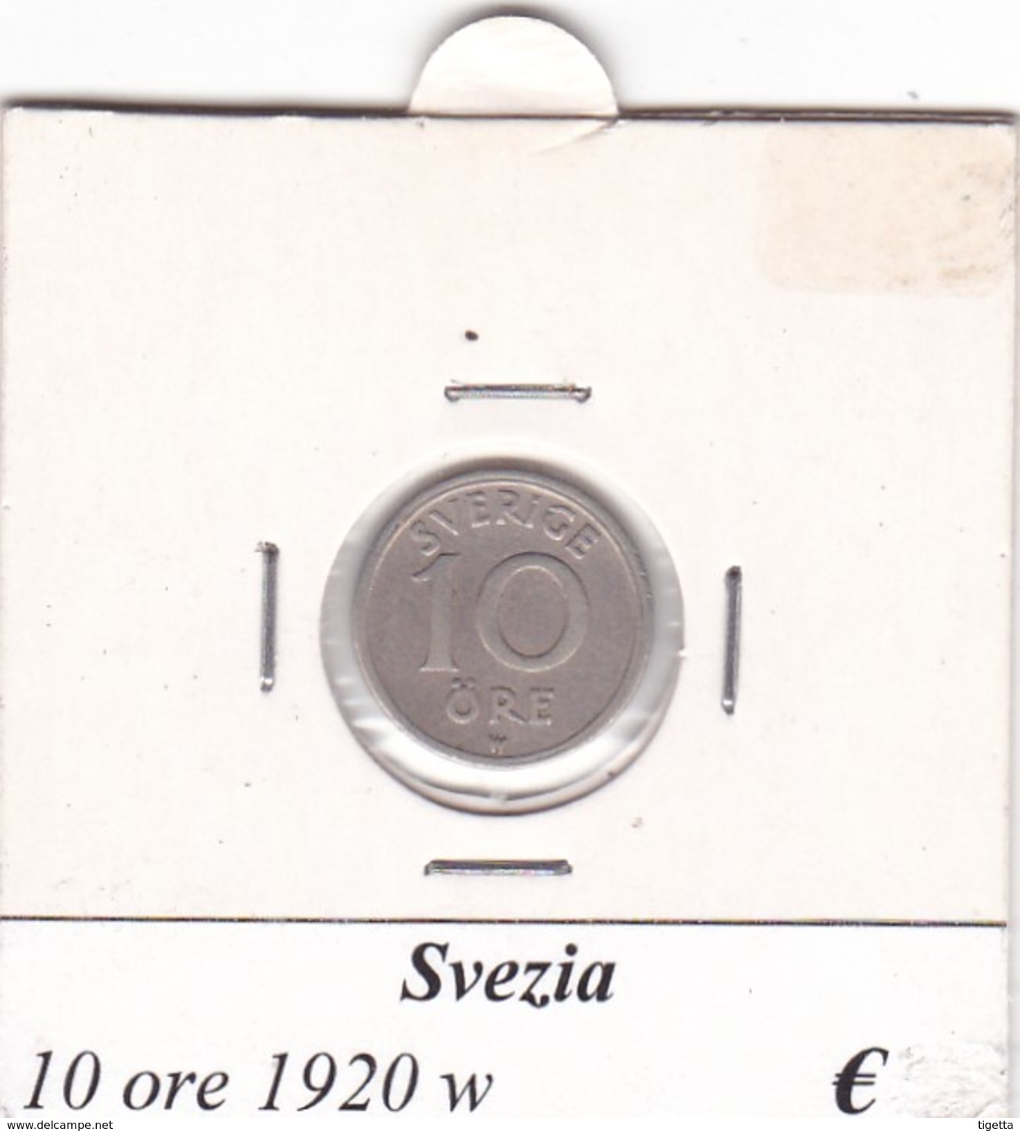 SVEZIA   10 ORE  ANNO 1920  COME DA FOTO - Svezia