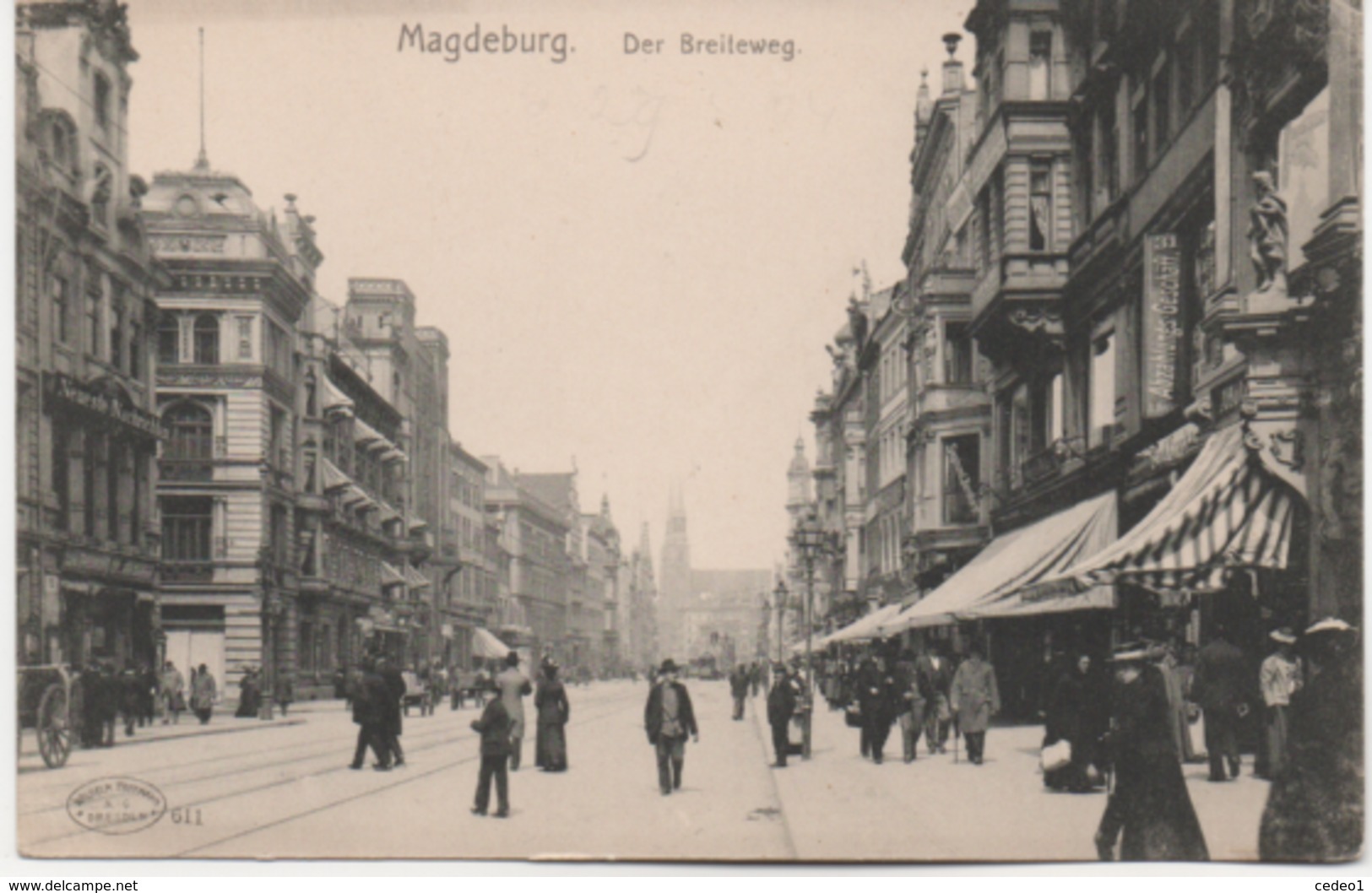 MAGDEBURG DER BREITEWEG - Magdeburg