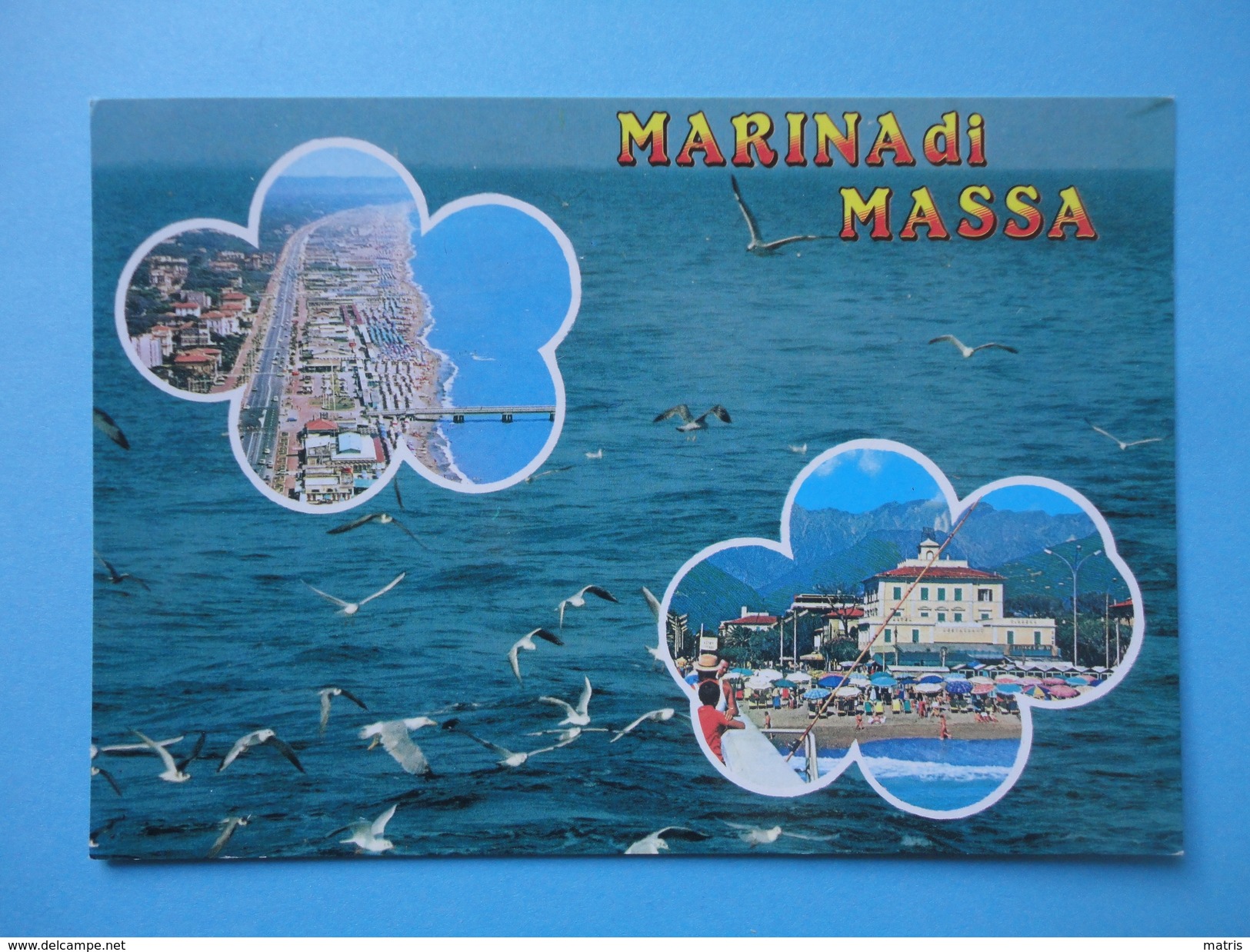 Marina Di Massa - Massa Carrara - Mare - Vedutine Spiaggia E Alberghi - Massa