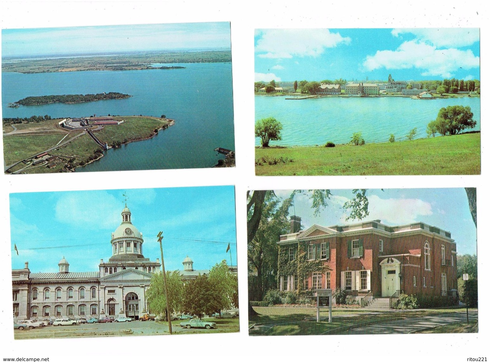 Lot 4 Cpsm - Canada - Kingston - Royal Military College Queen´s University City Hall Fort Henry - Kingston
